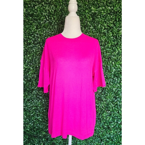 J.Crew Spring Street Featherweight Cashmere Relaxed T-Shirt - Picture 4 of 8